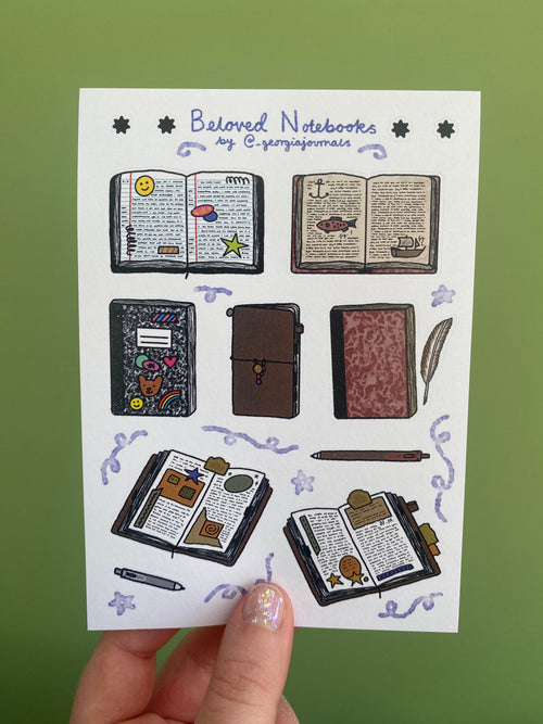Beloved Notebooks Sheet