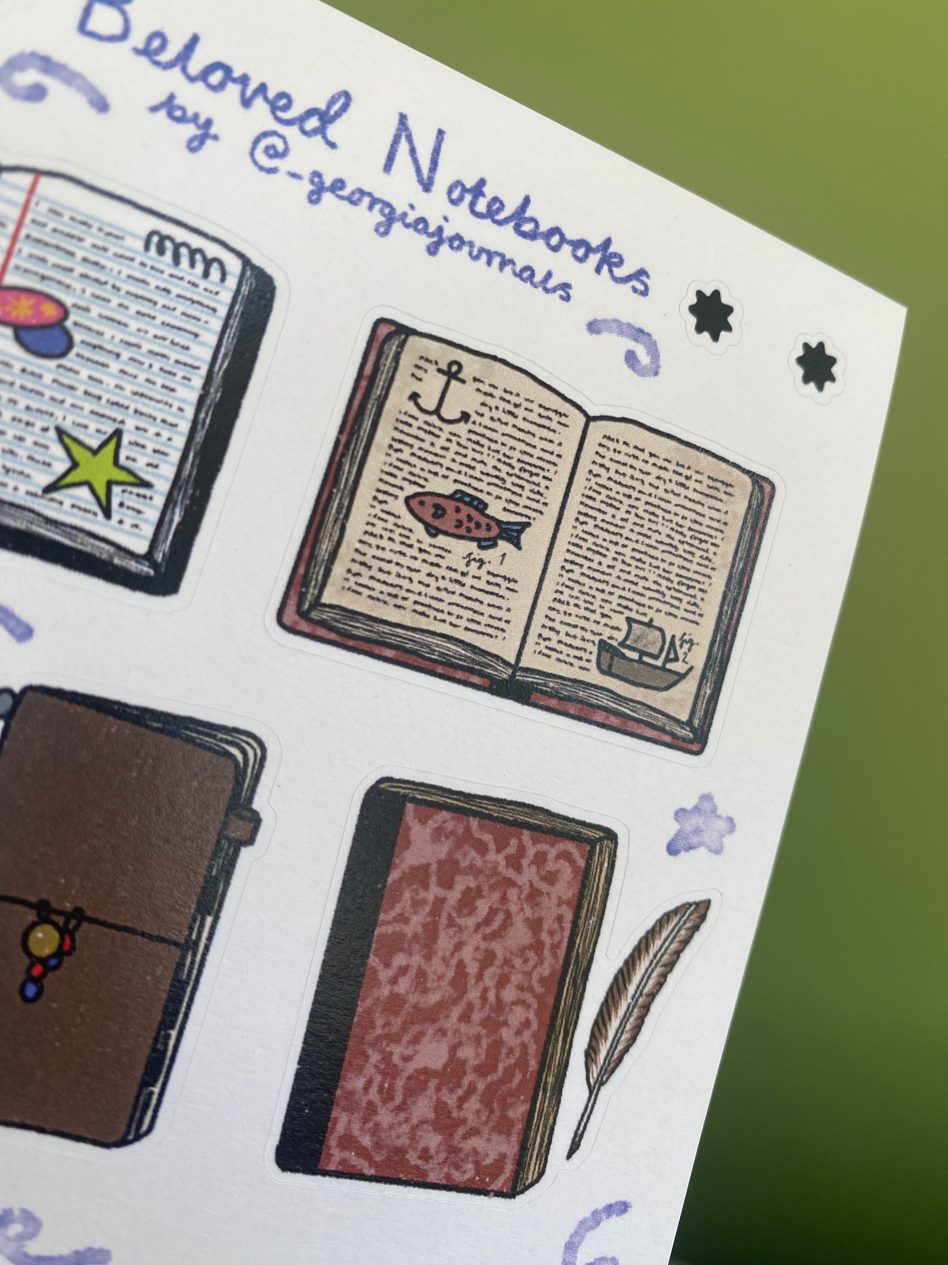 Beloved Notebooks Sheet