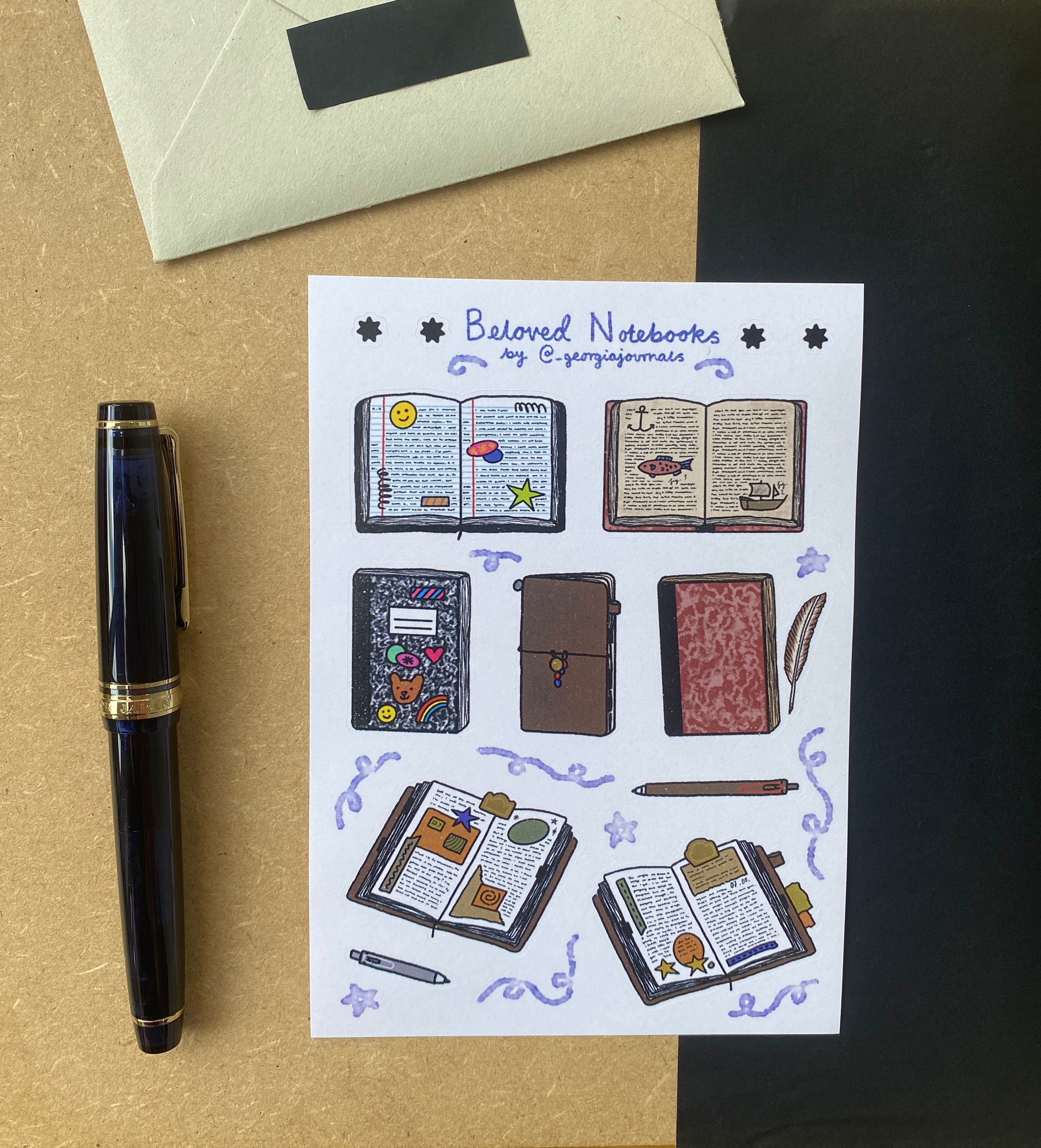 Beloved Notebooks Sheet