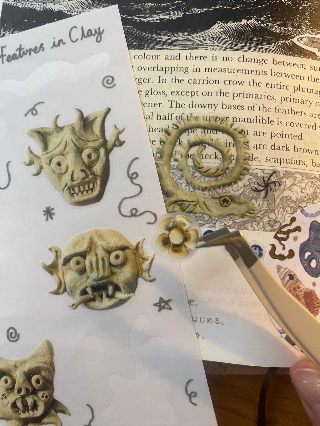 Clay Creatures and Features Sheet