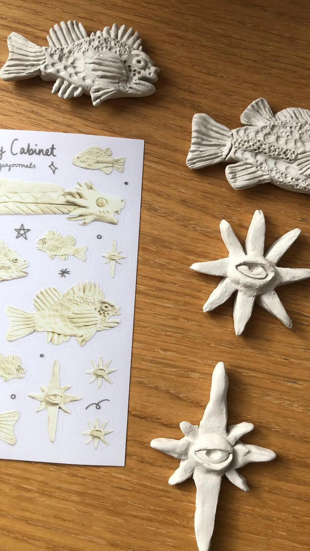 Clay Curiosity Cabinet Sheet