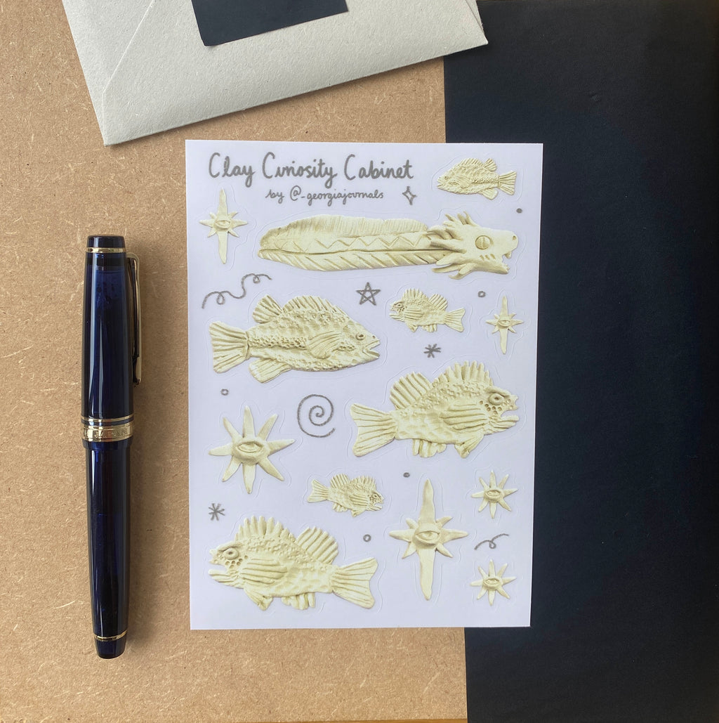 Clay Curiosity Cabinet Sheet