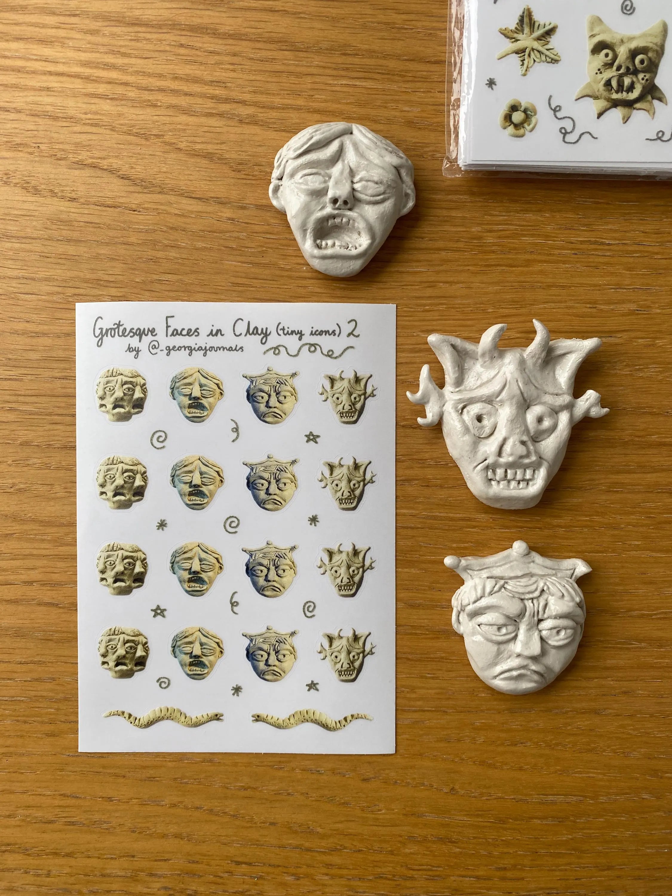 Grotesque Faces Tiny Icons Sheet