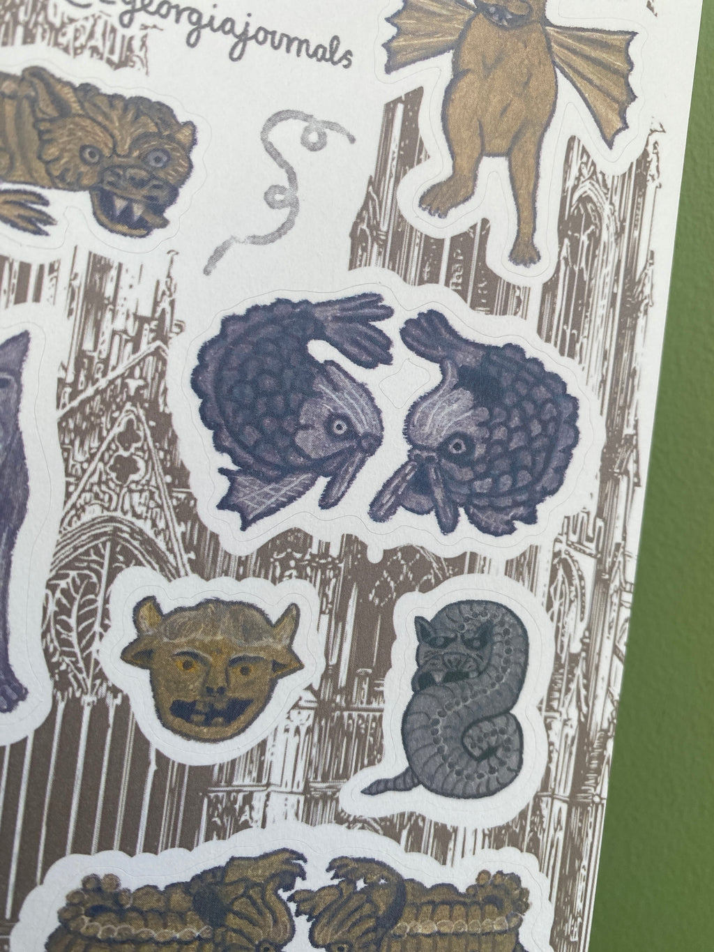 Gargoyles & Grotesques Sheet
