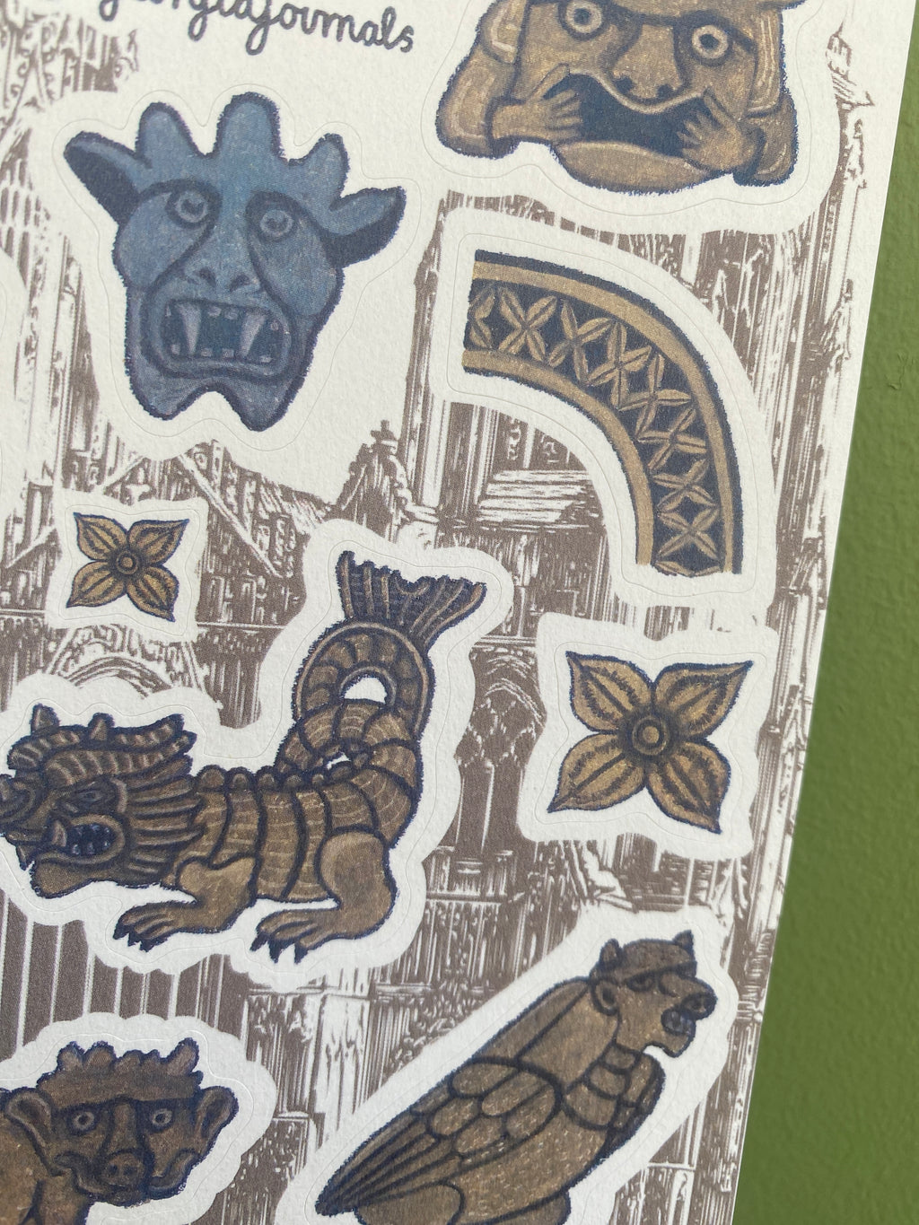 Gargoyles & Grotesques 2 Sheet