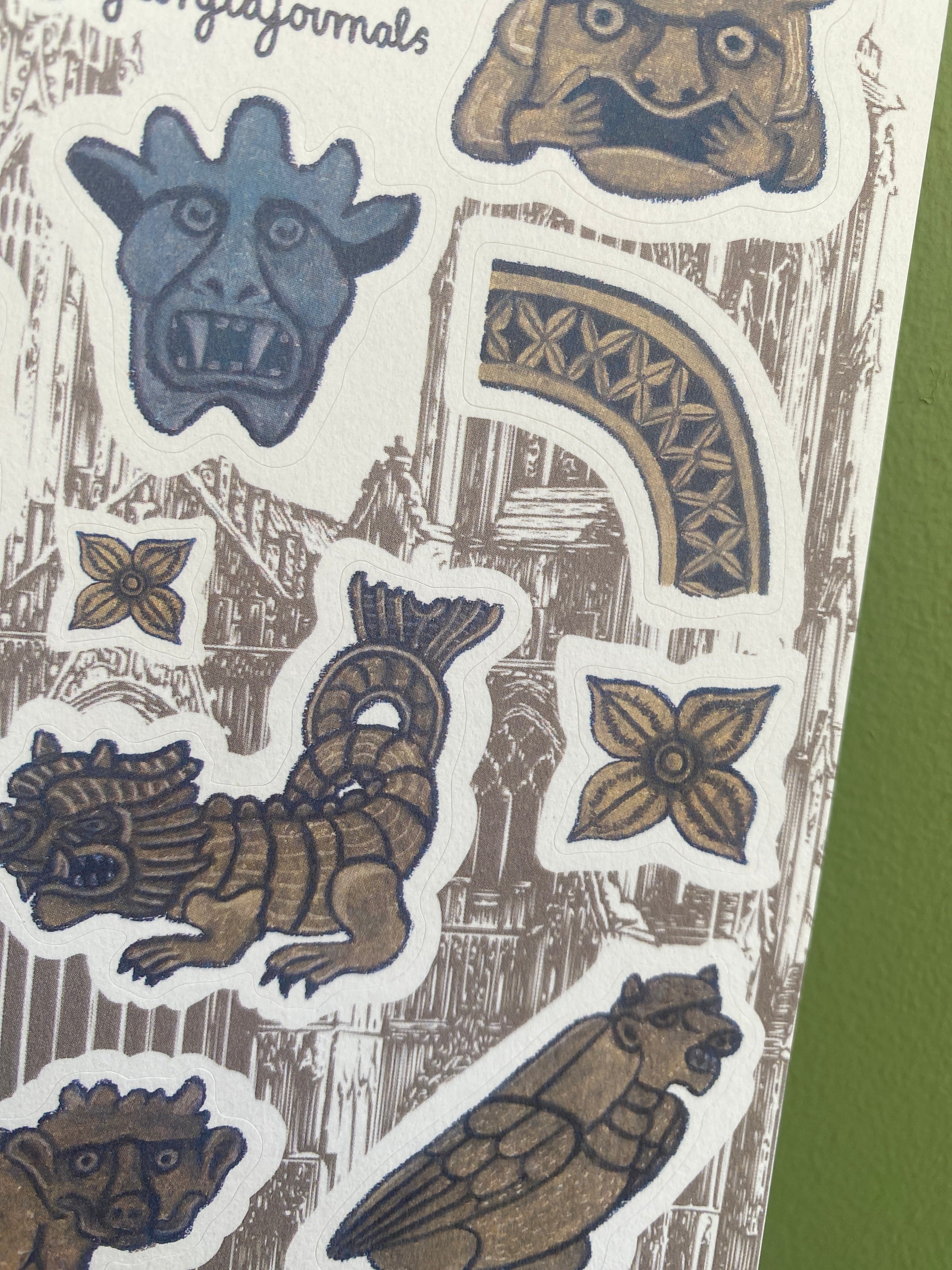 Gargoyles & Grotesques 2 Sheet