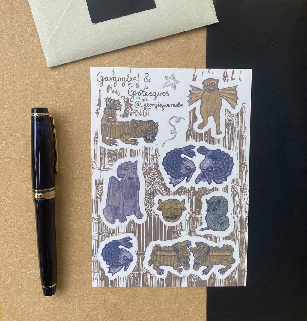 Gargoyles & Grotesques Sheet