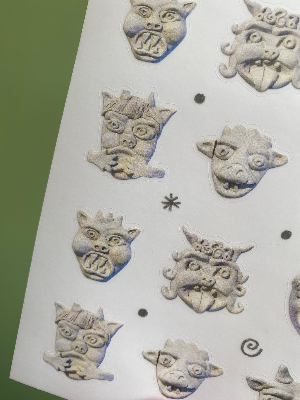 Grotesque Faces Tiny Icons Sheet