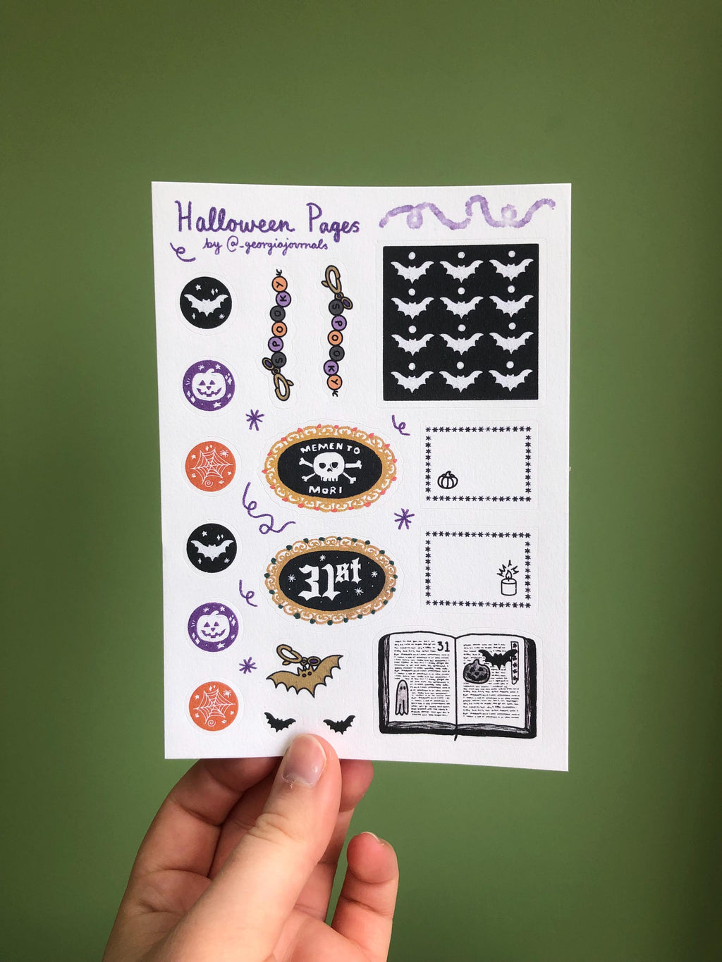 Halloween Journal Kit