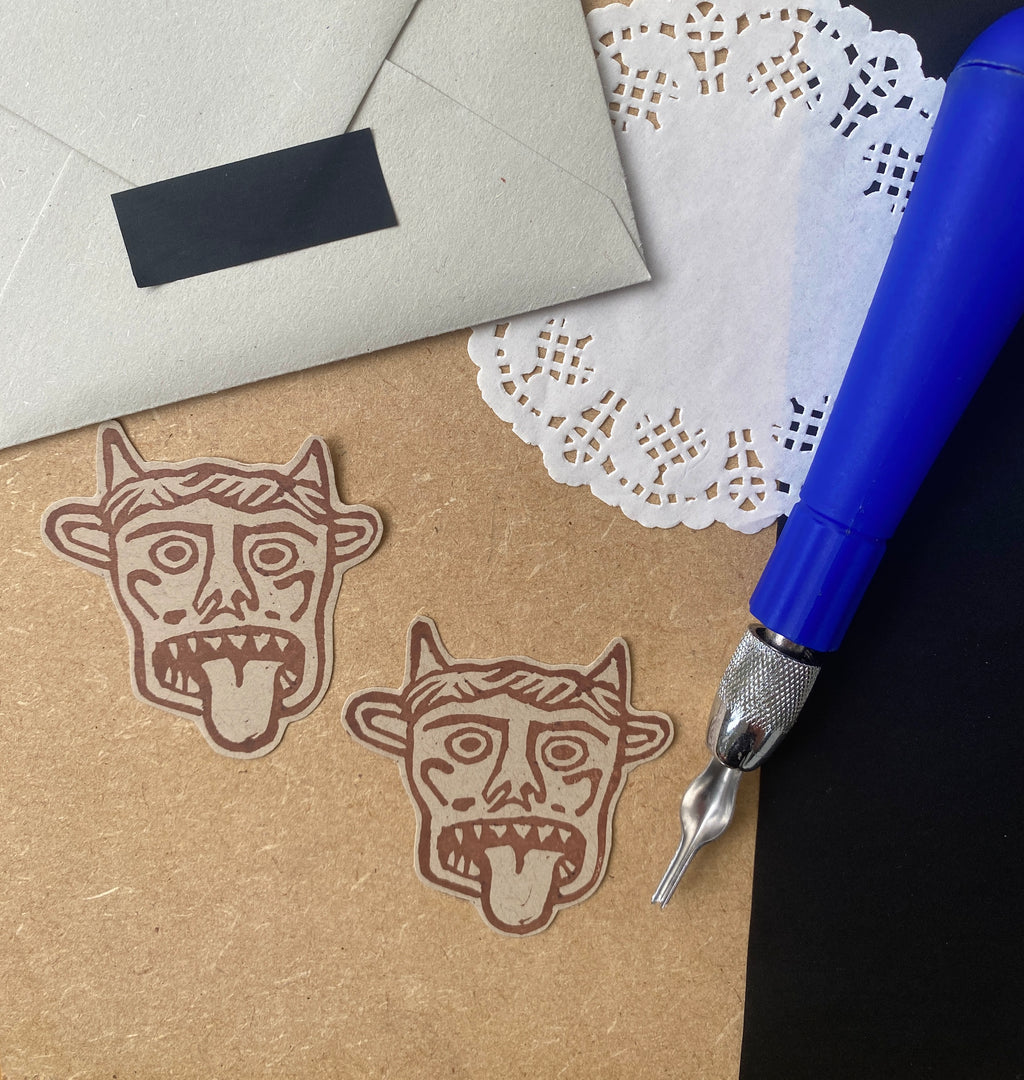 Grotesque Lino Sticker