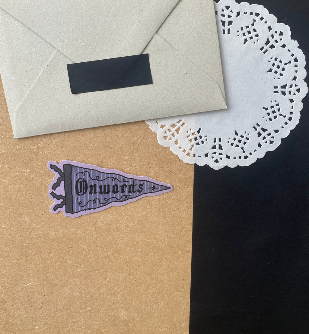 Onwards Pennant Sticker