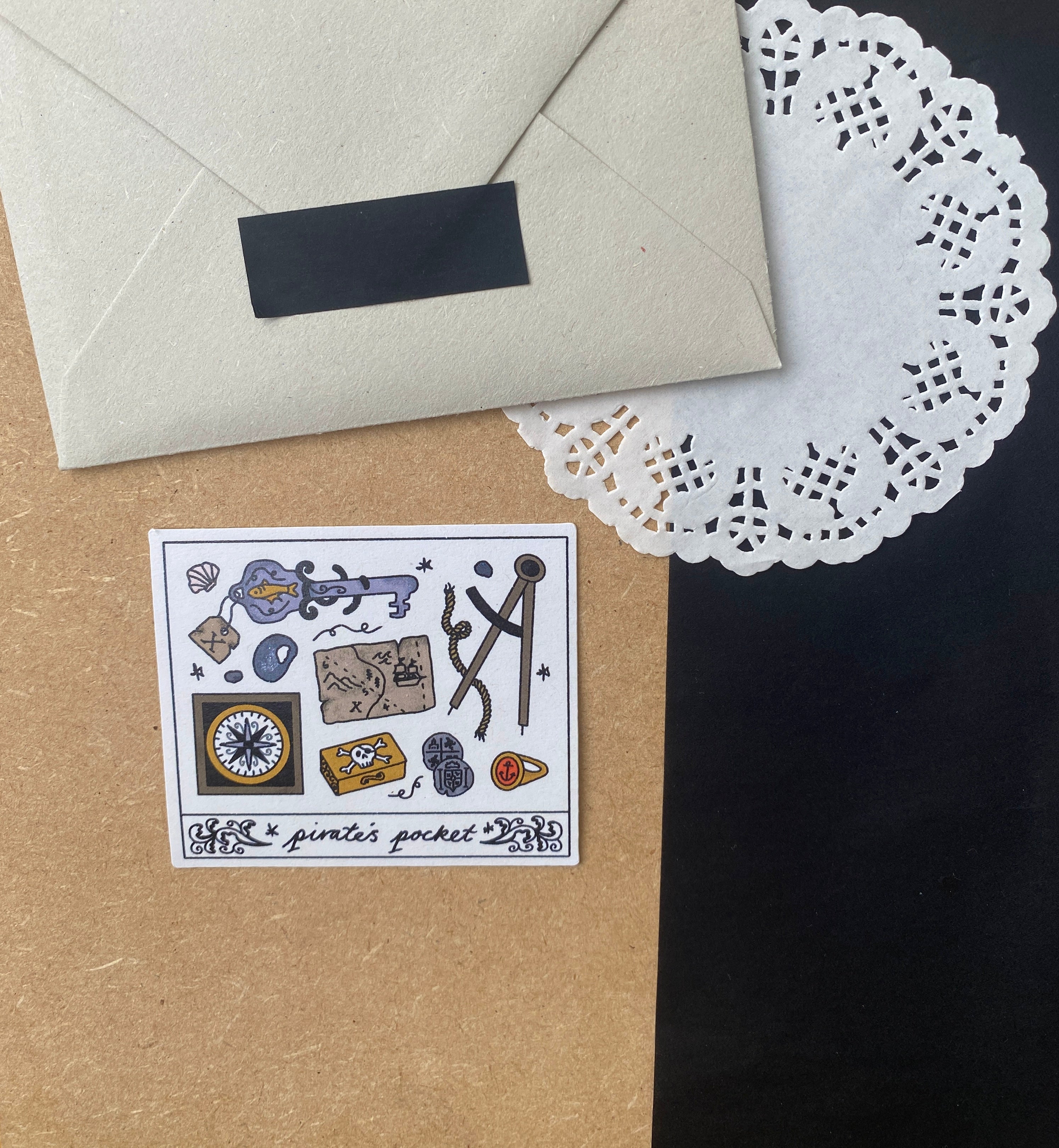 Pirate's Pocket Sticker