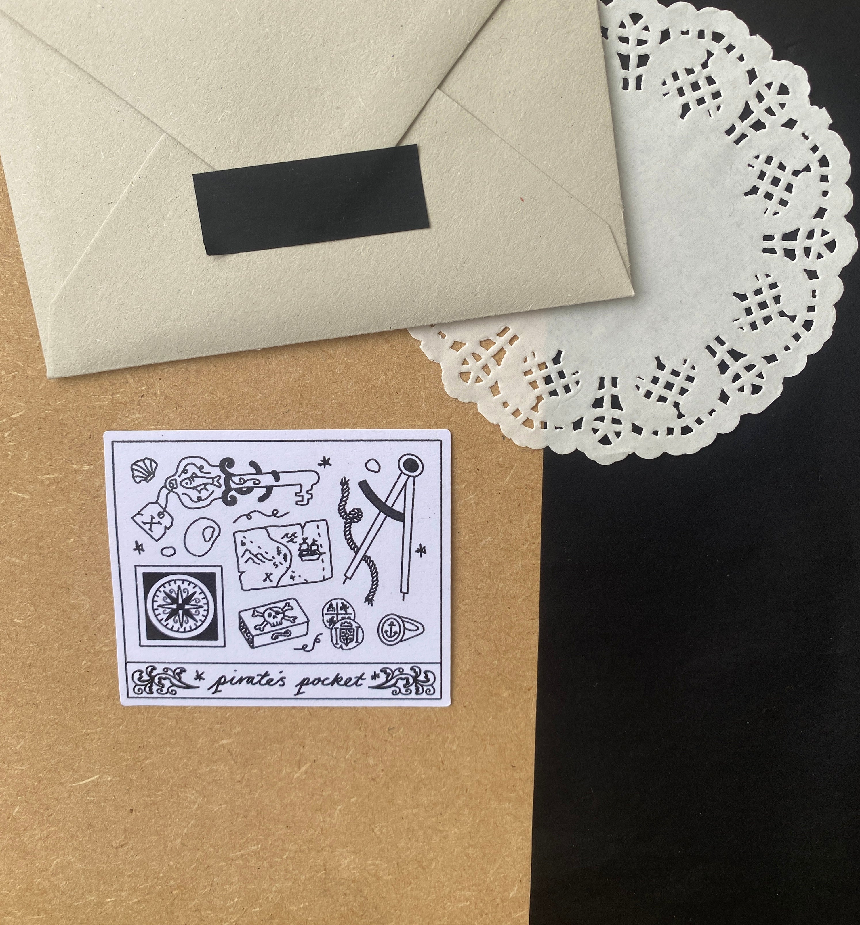 Pirate's Pocket Sticker