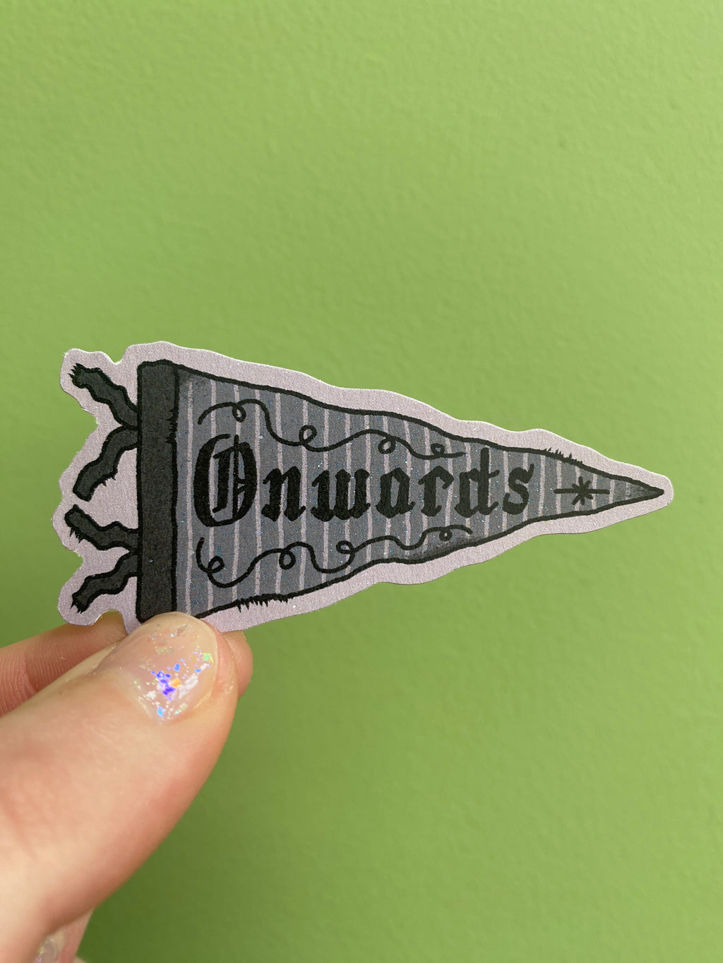 Onwards Pennant Sticker