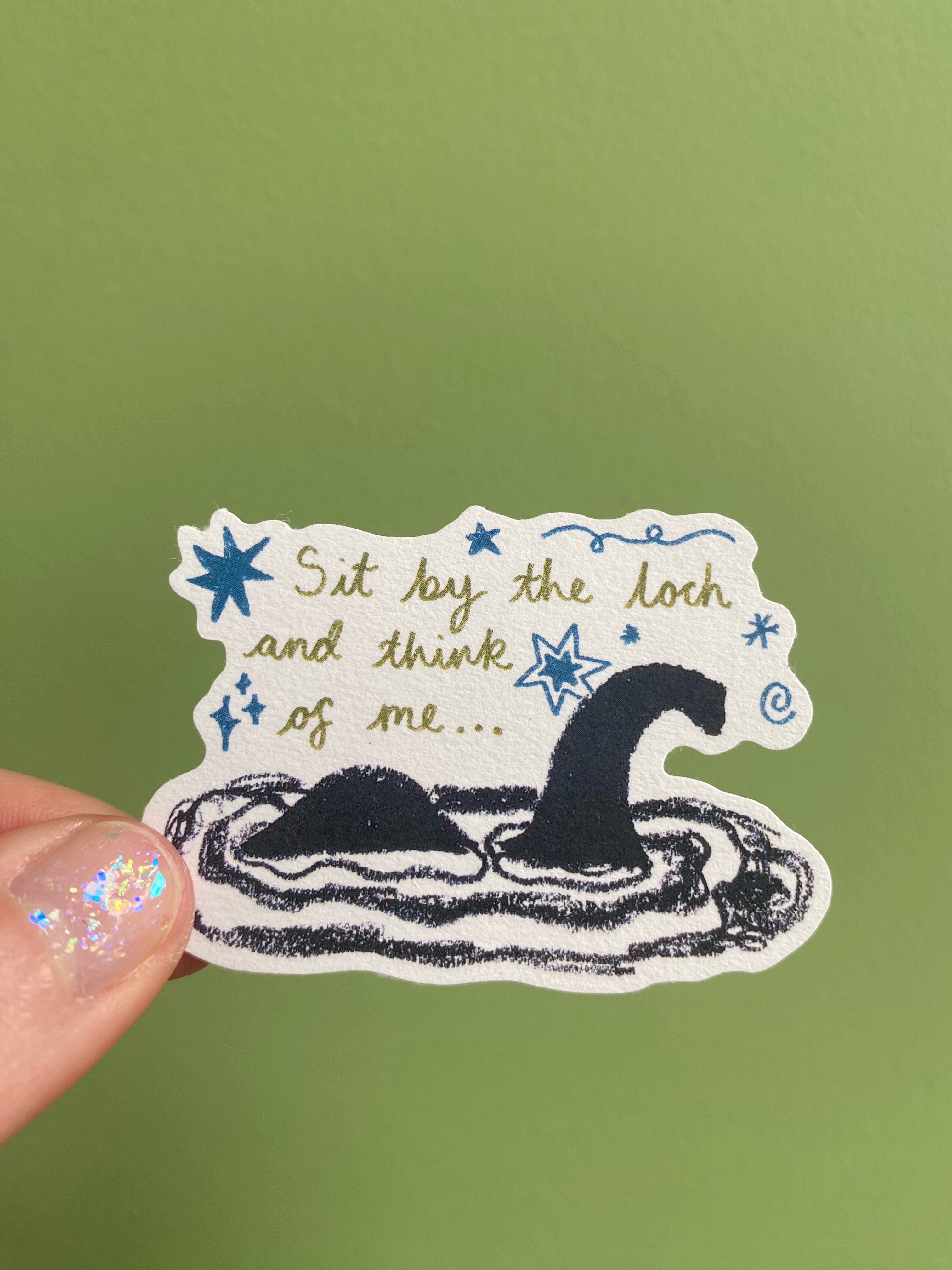 Nessie Sticker