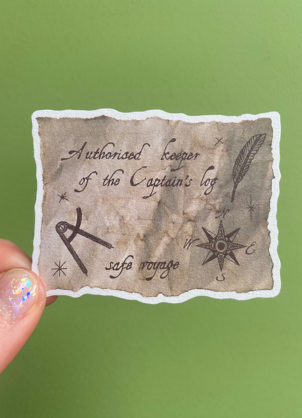 Ship Log Bookplate