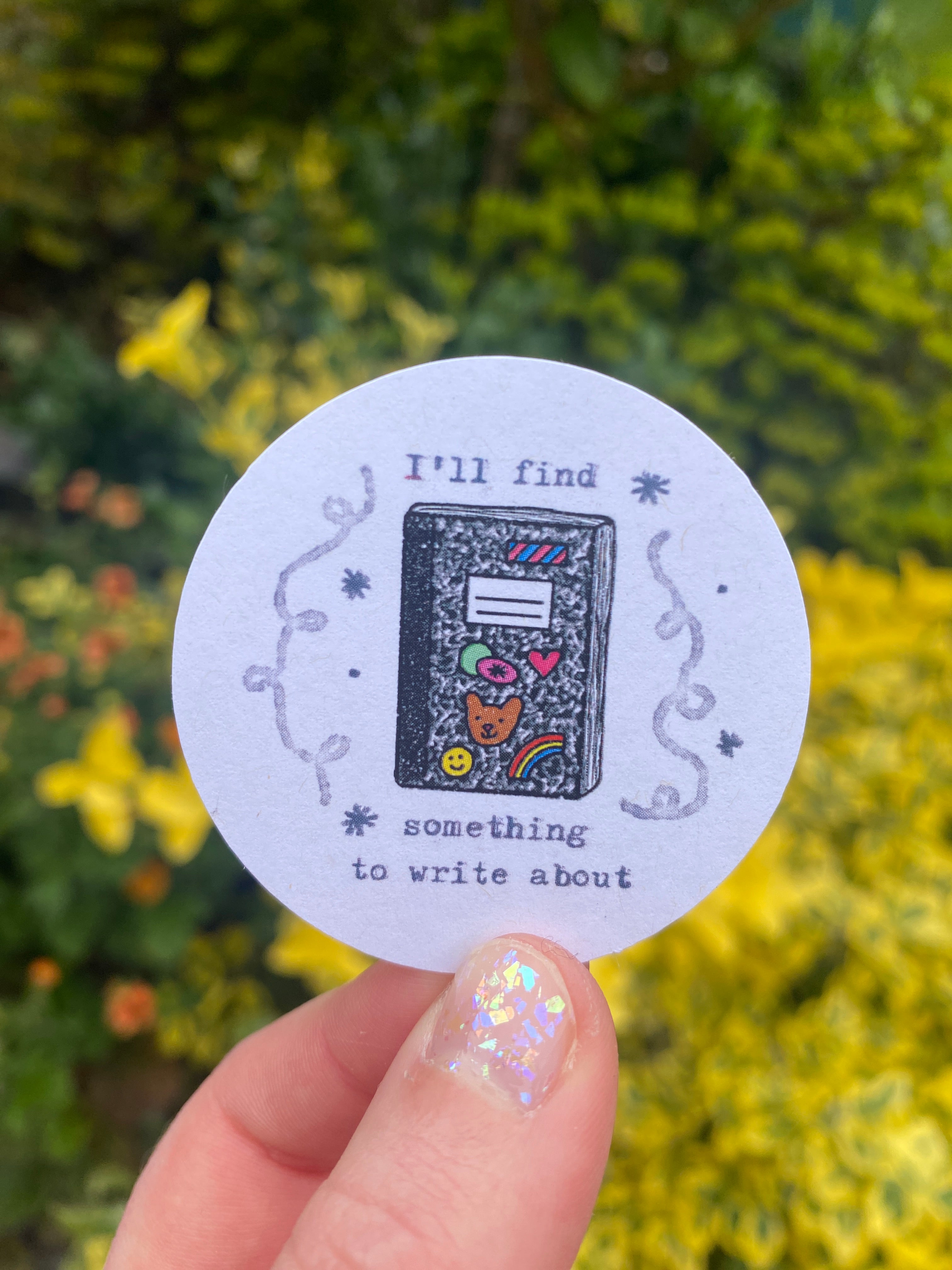 Find Something Sticker
