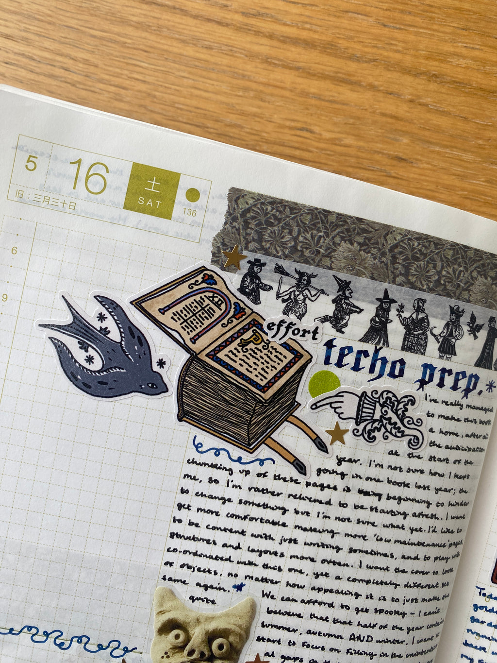 Illuminated Papers & Manicules Sheet