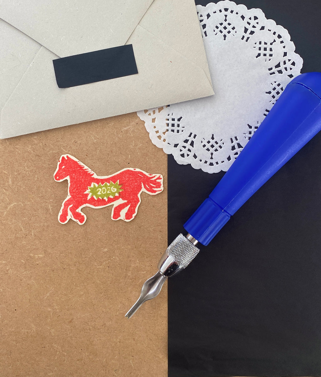 2026 Fire Horse Lino Sticker