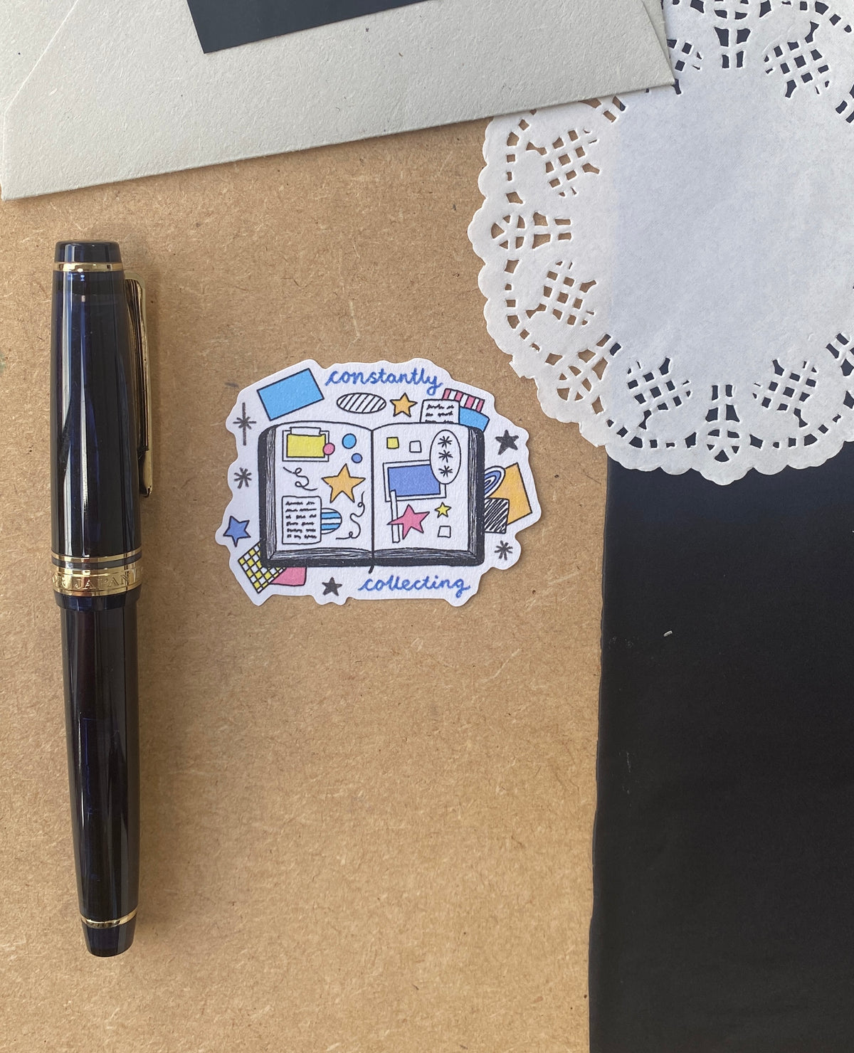Constantly Collecting Sticker