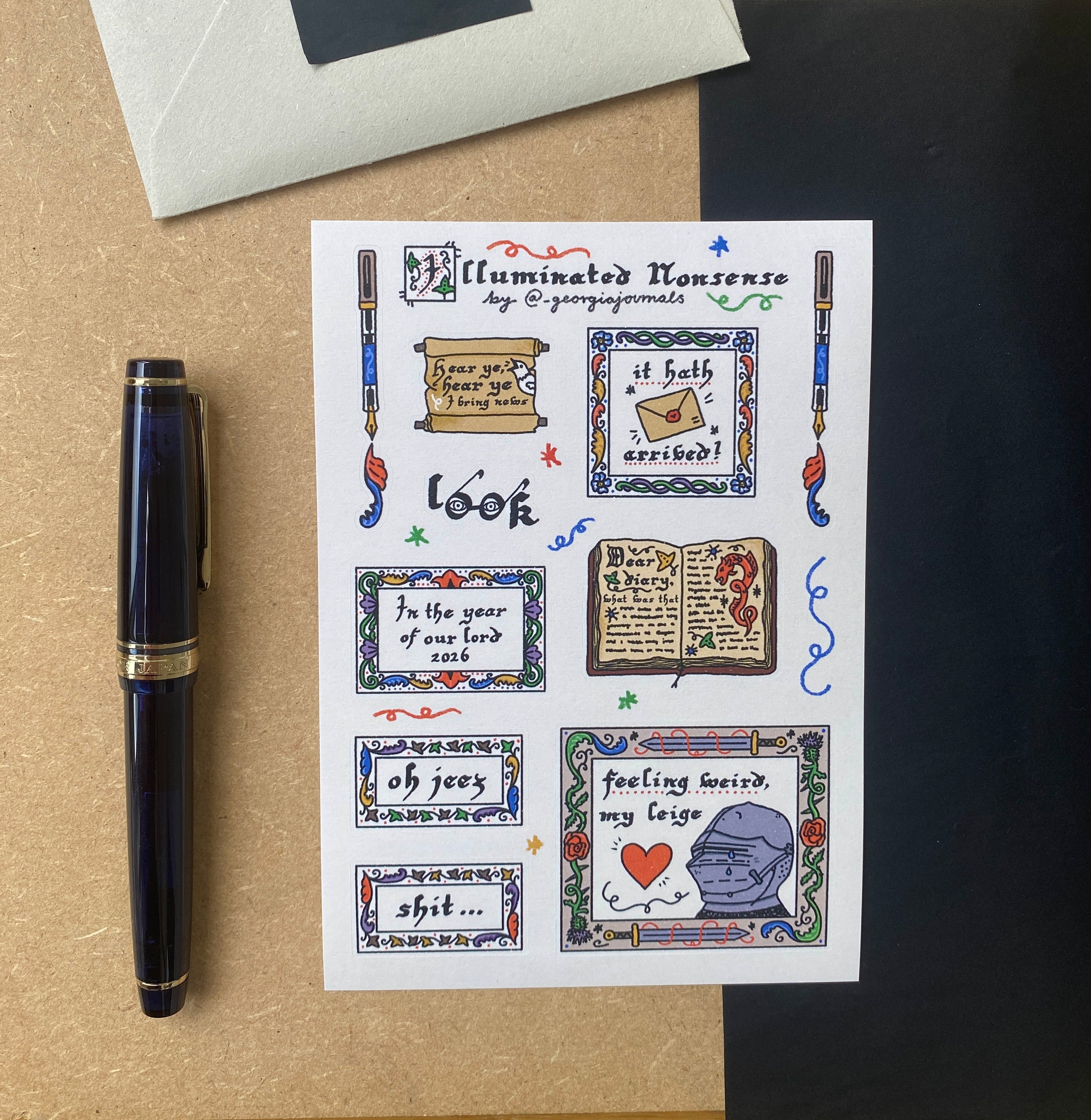 Illuminated Nonsense Sheet