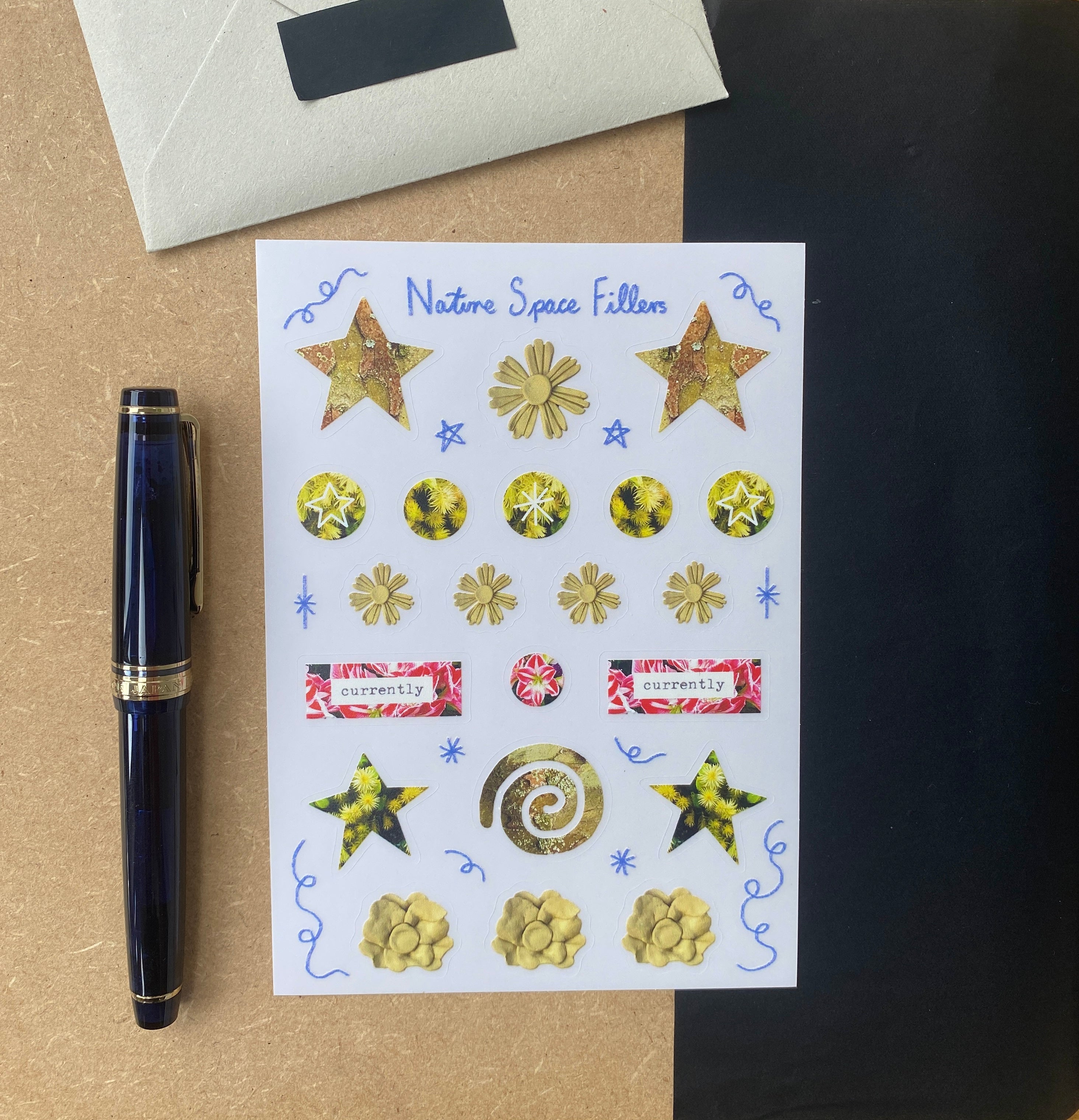 Nature Space Fillers Sheet