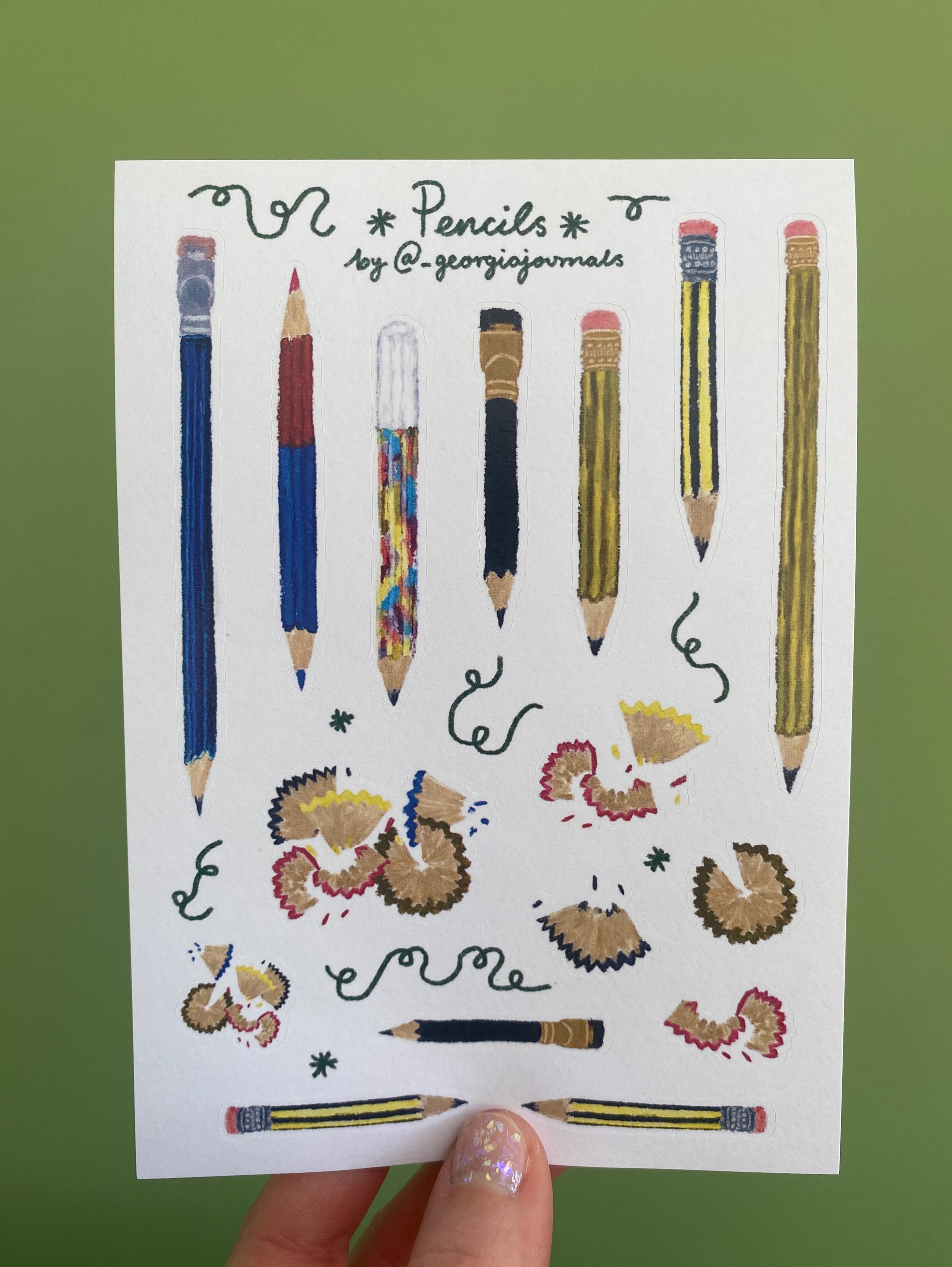 Pencils Sheet