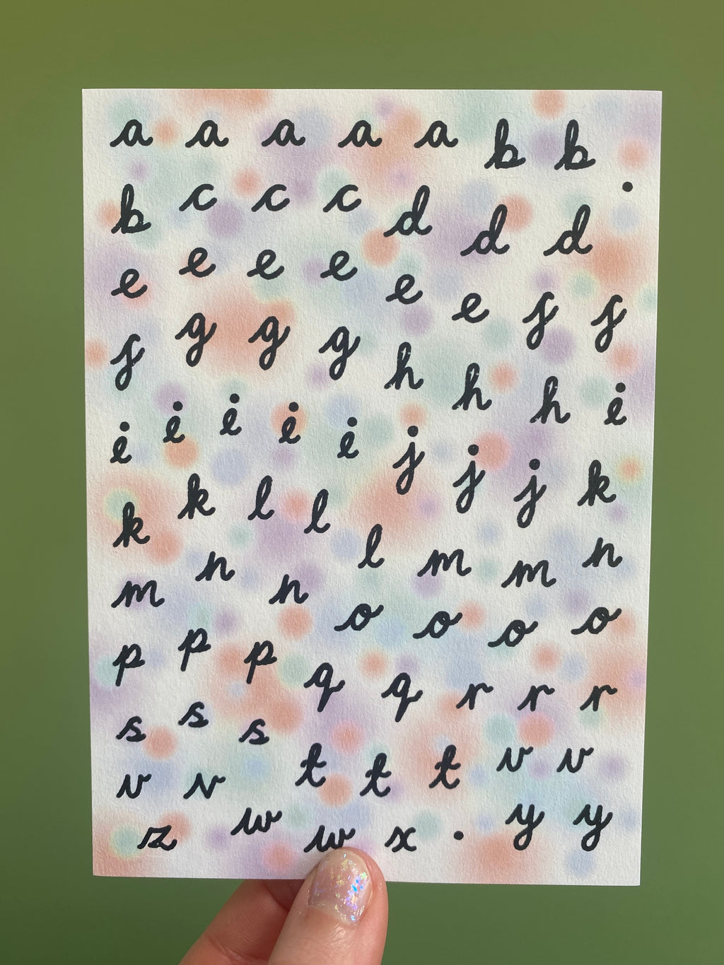 Letters Sheet