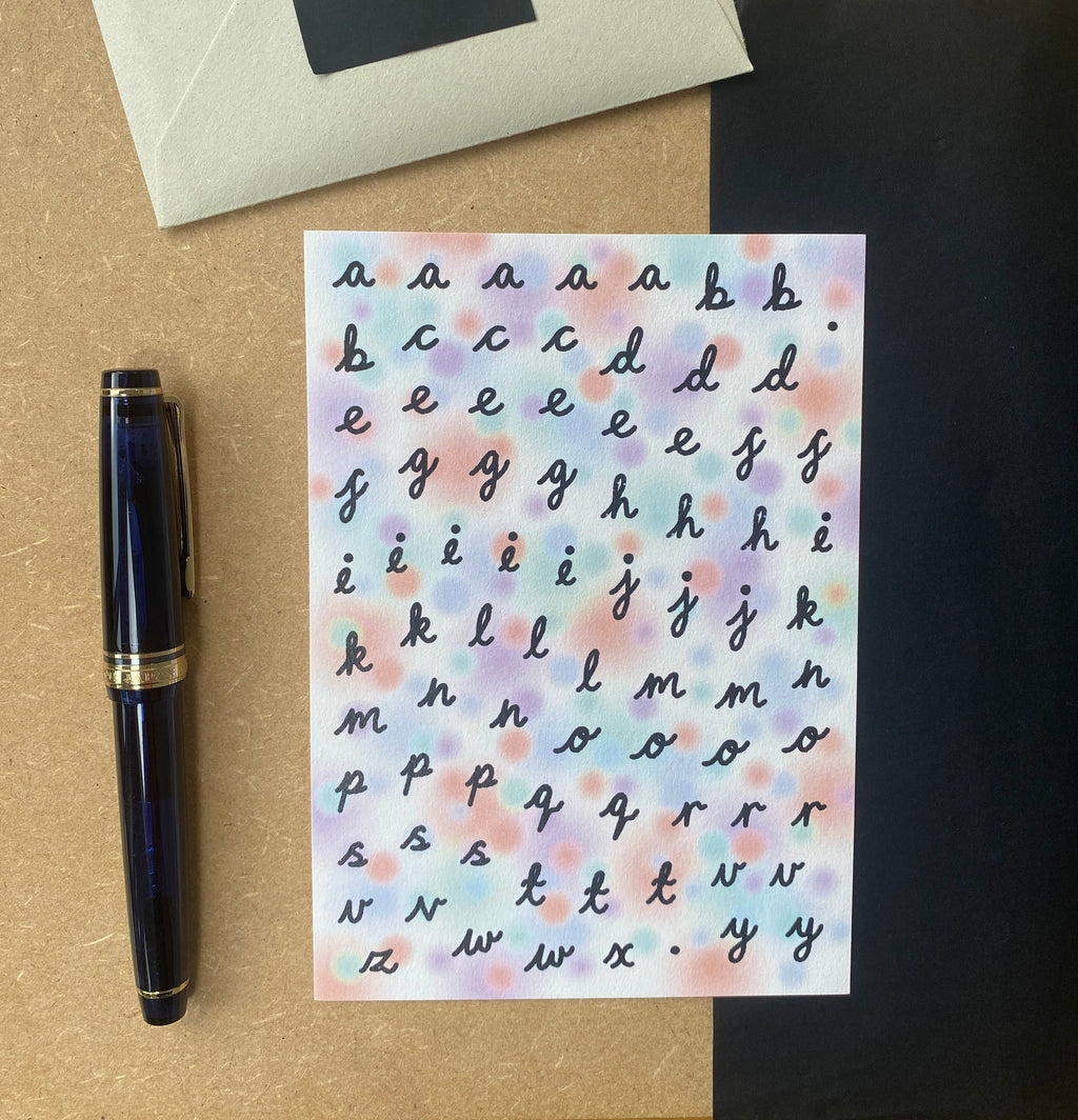 Letters Sheet