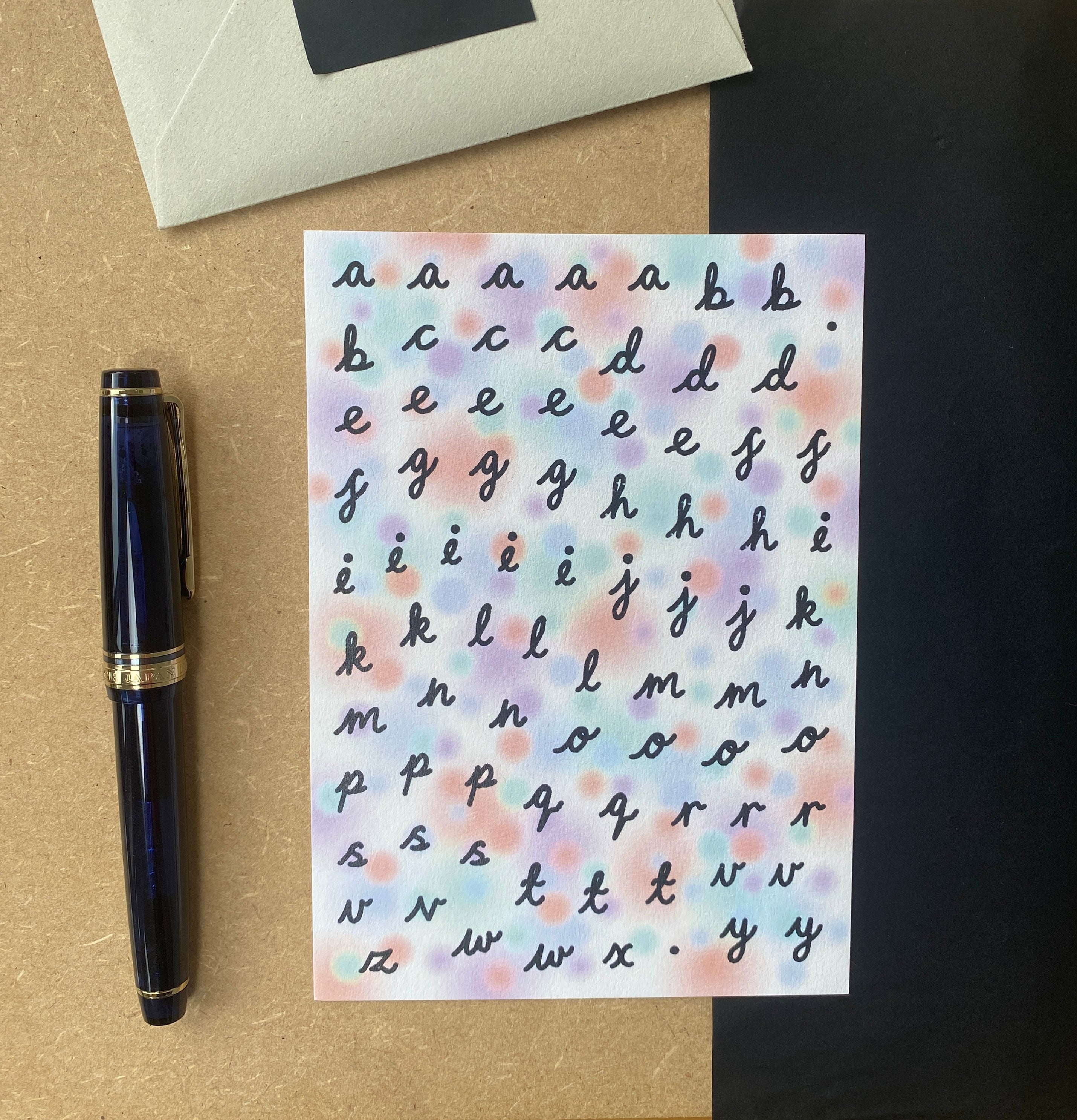 Letters Sheet